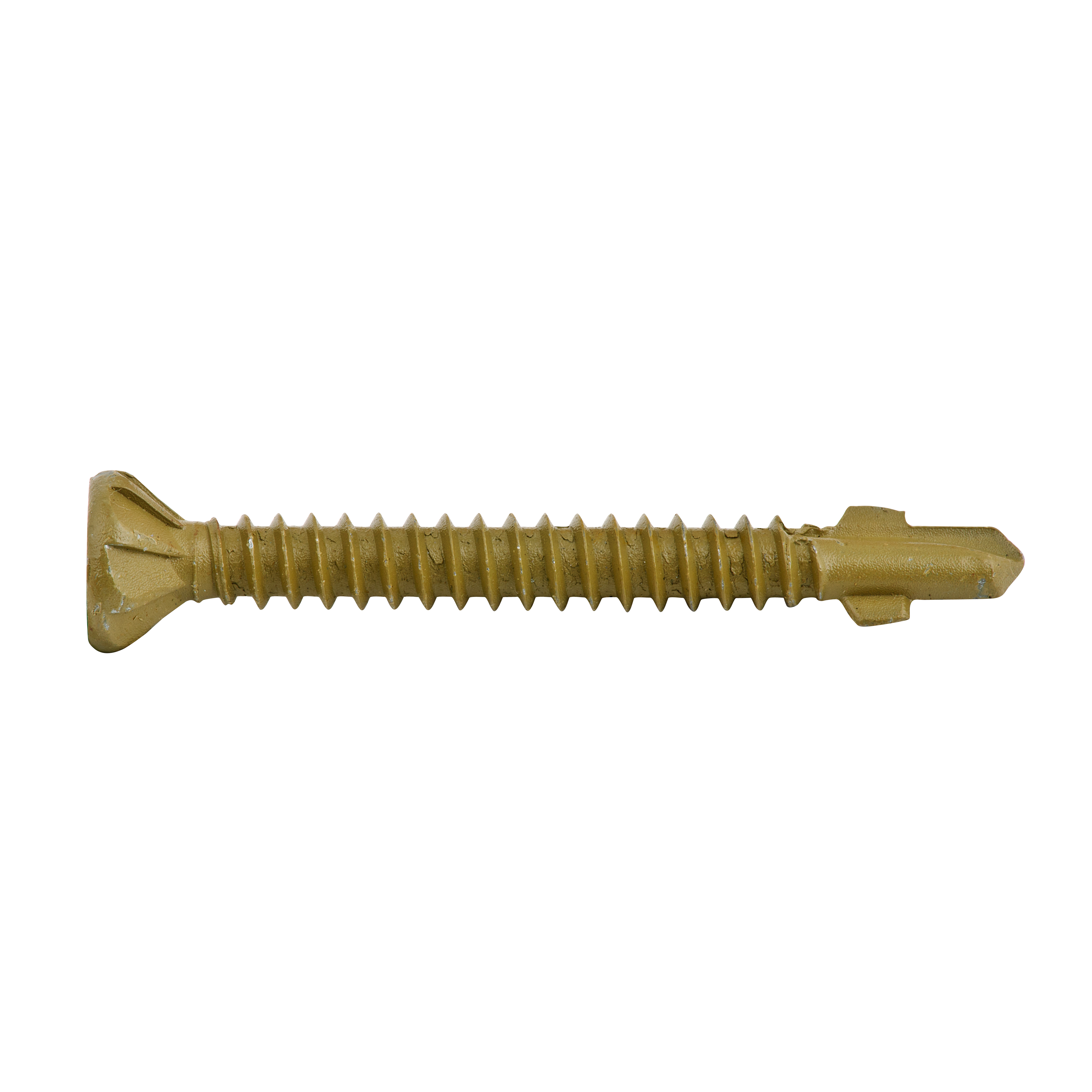 Buildex® Metal Wing TEKS® Screws 10G x 45mm – Countersunk Rib Head – Climacoat® 3 – Pack of 100