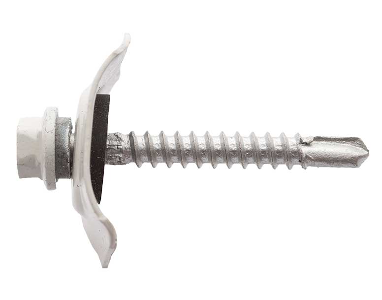 Buildex® RoofLOK® TEKS® Screws 14G x 56mm – Hex Head with Seal – Climaseal® 4 – Pack of 250