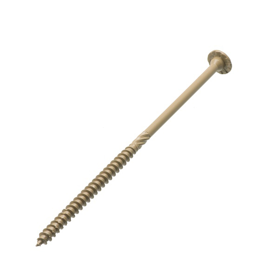 Buildex® Landscaping Construction Screws 18G x 200mm – Self Embedding Washer Head – Climacoat® 3 – Pack of 25