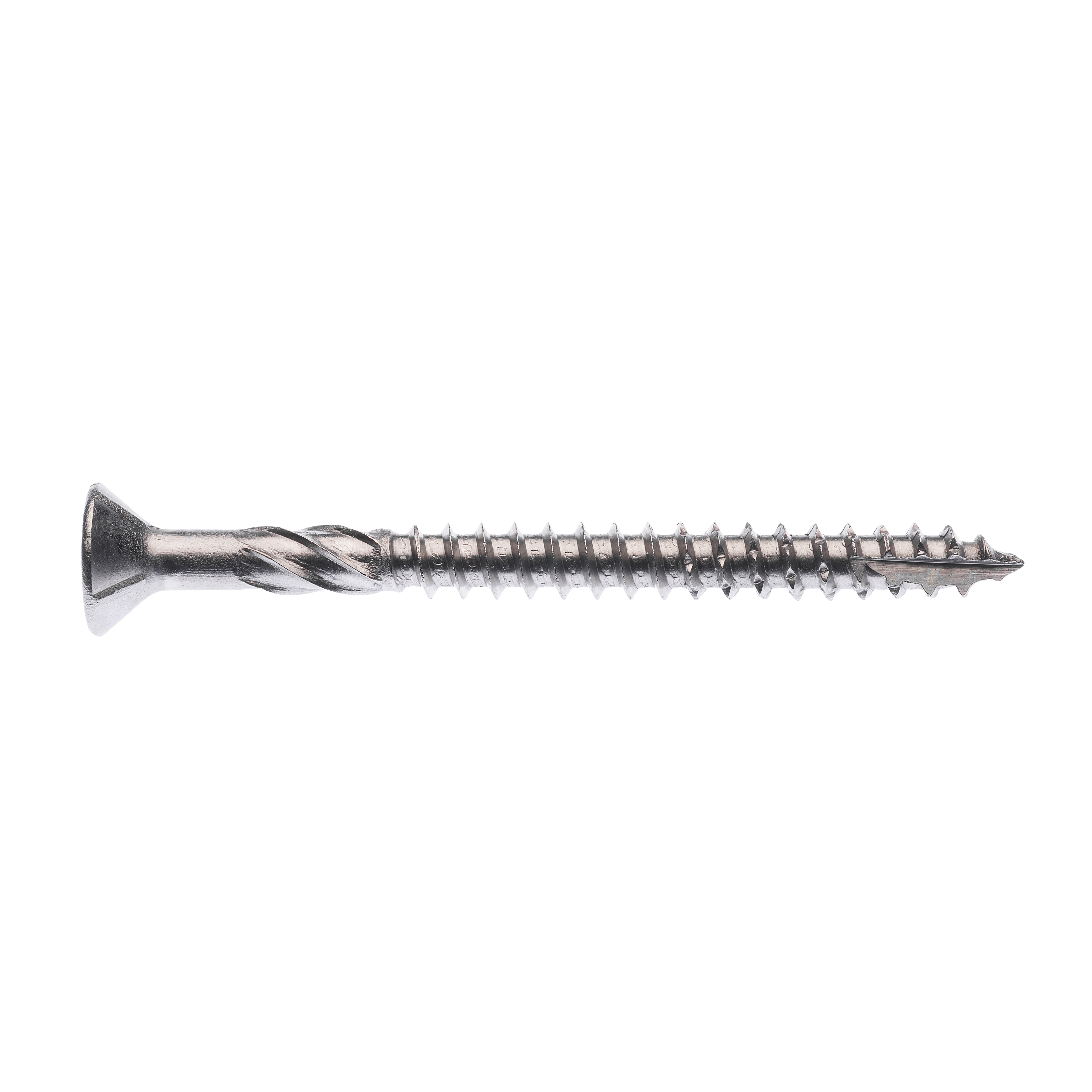 Buildex® Decking Screw 12G x 65mm – XL Countersunk Rib Head – Stainless Steel 304 – Pack of 250