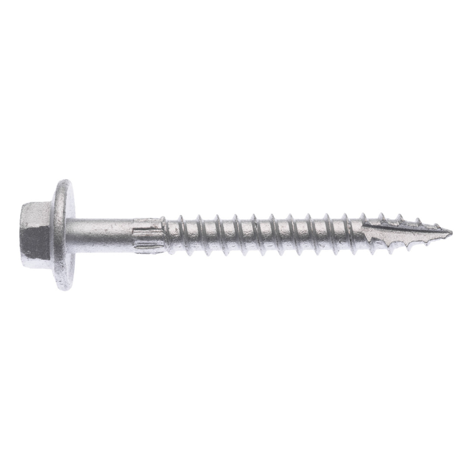 Buildex® Timber Screws 12G x 50mm – Hex Head no Seal – Climaseal® 3 – Pack of 25