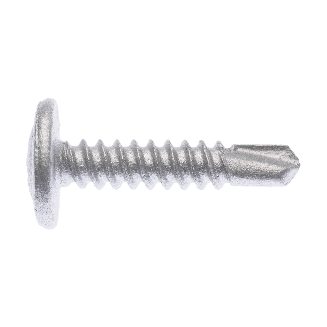 Buildex® Metal TEKS® Screws 8G x 20mm – Button Head – Galvanised – Zinc Alloy C3 – Pack of 100