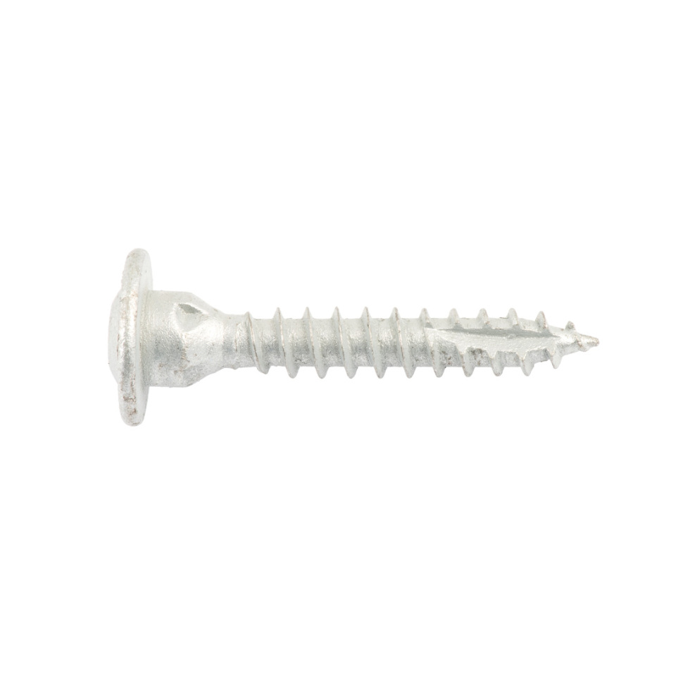 Buildex® Timber Construction Screws 18G x 50mm – Low Profile Head – Galvanised – Zinc Alloy C3 – Pack of 20